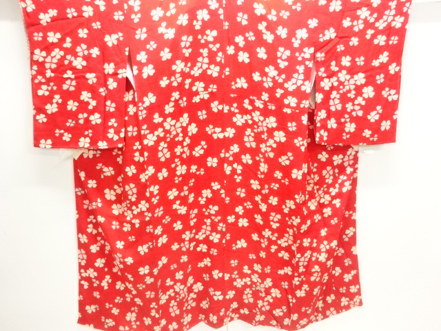Japanese Kimono / Chirimen Kinsha Silk
